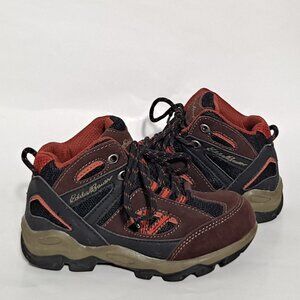 Boys Eddie Bauer Brown Suede Fall Boots